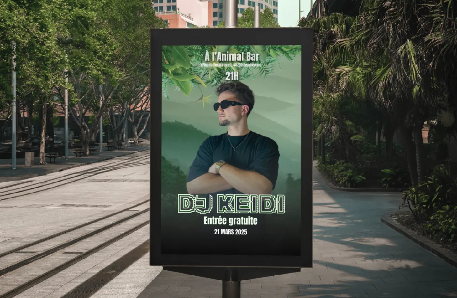 Affiche DJ Keidi
