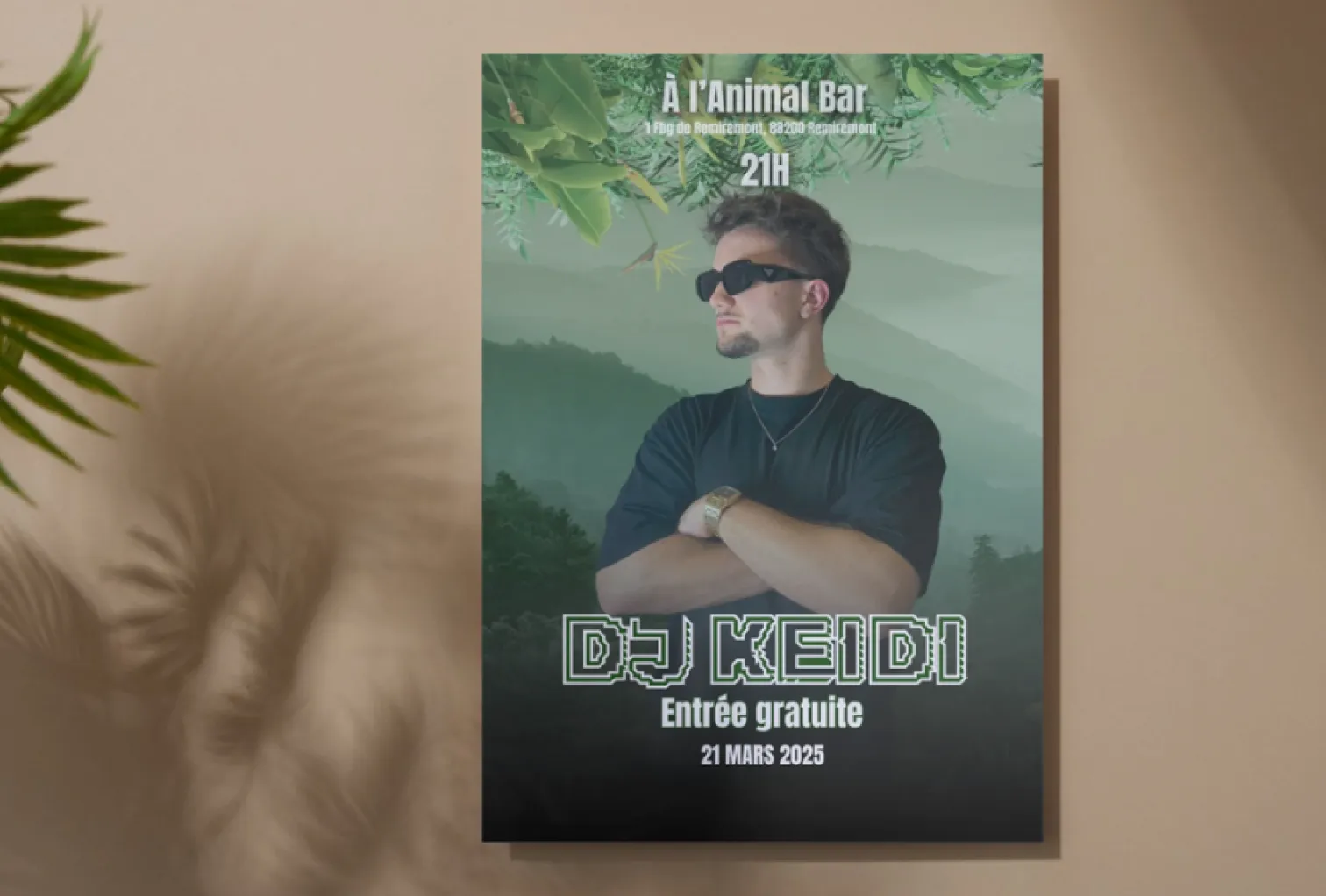 Affiche en situation 2